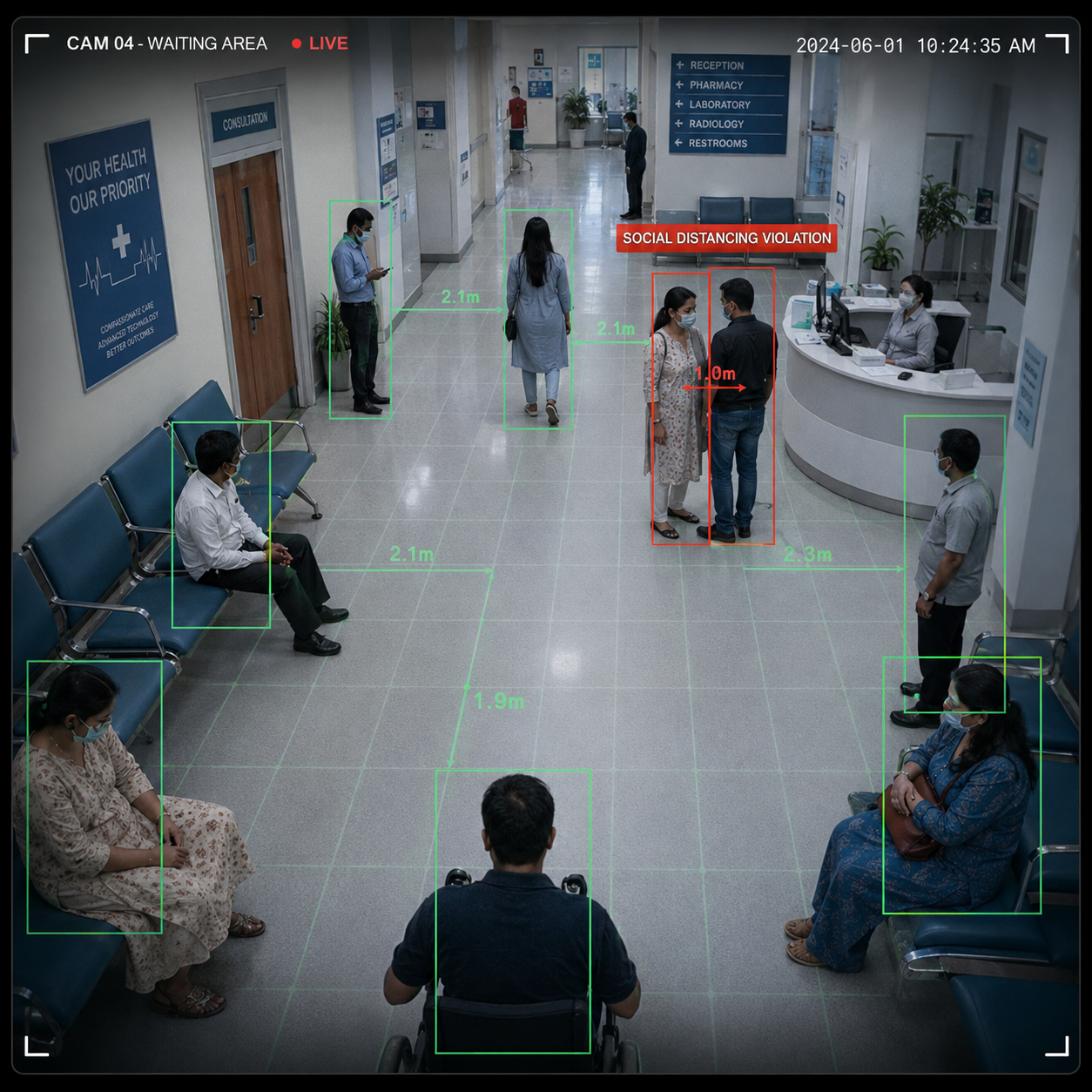 Social Distancing Monitor
